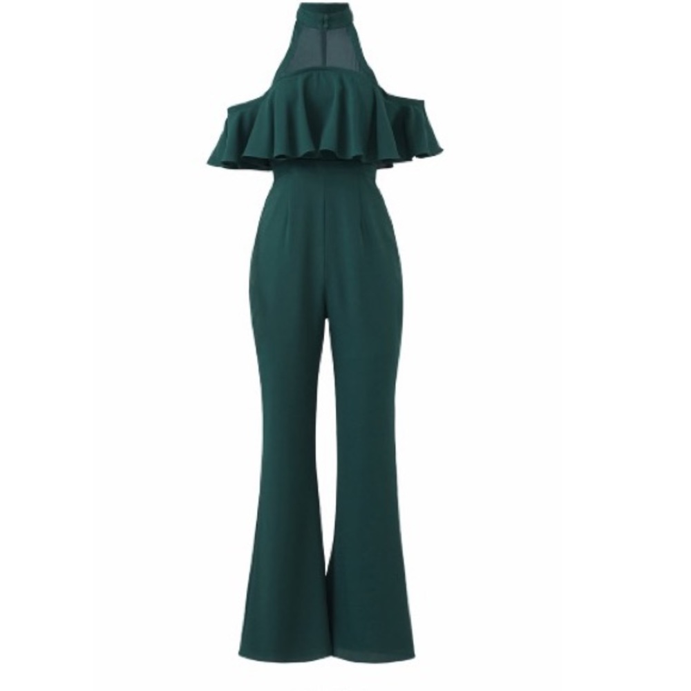 Fame and Partners Green jumpsuit
